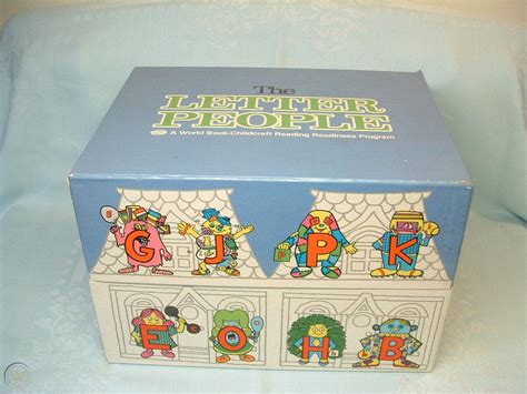 The Letter People Vintage 1981 Childcraft Reading Readiness Program