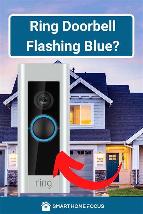 Why is my ring doorbell flashing blue? Pin on Smart Home