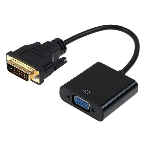 For the majority of us, picture perfect calibrated color is completely unnecessary. 25CM Active Dual link DVI-D(24+1) Male to VGA Female M/F ...