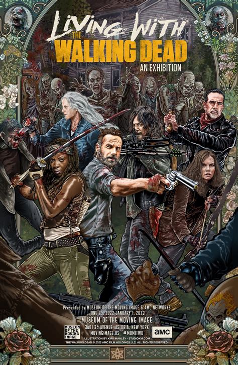 Unveiling The Poster For Living With The Walking Dead Museum Of The