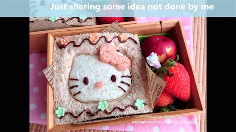 How To Make Hello Kitty Sandwich Bento Part 2 By Iulurve Cute Bento