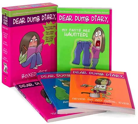 Dear Dumb Diary Boxset Books Diary Dear Dumb Diary Series By Jim Benton Paperback