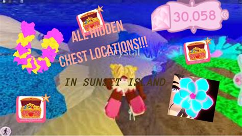 All Royale High Sunset Island Treasure Chest Locations Roblox