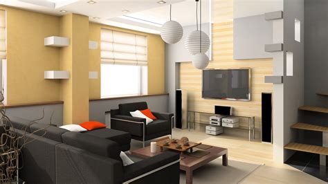 Wallpaper Room Tv Sofa Interior Design Interior Design Ideas