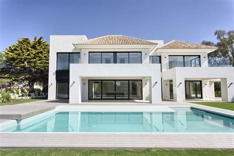 New Luxury Beachside Villa In Marbella Spain In Estepona Spain For