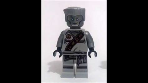 Custom Lego Ninjago Minifigure Titanium Zanezane 20 Tournament Robe