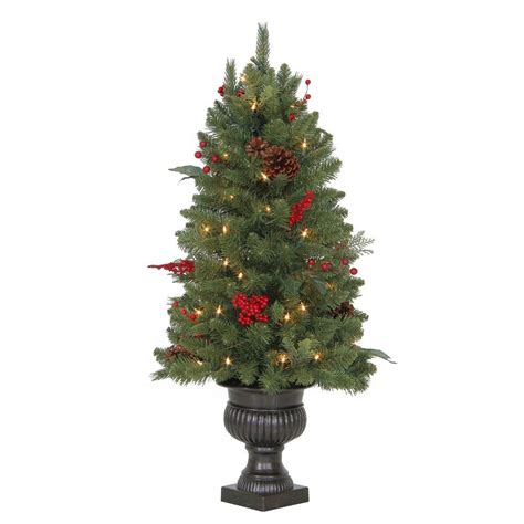 Martha Stewart Living 3 Ft Winslow Fir Potted Artificial Christmas