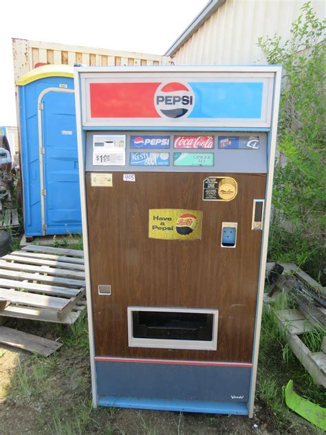 Pepsi vs coke vending machine. PEPSI VENDING MACHINE