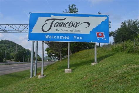 Tennessee The Volunteer State Welcomes You Welcome Sign Flickr