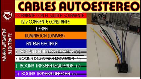 Descubre El Diagrama De Colores De Cables Del Estéreo De Tu Volkswagen