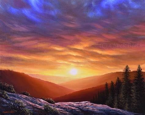 Maybe you would like to learn more about one of these? Sunset Landscape Painting - "Simply Perfect" 16x20 ...