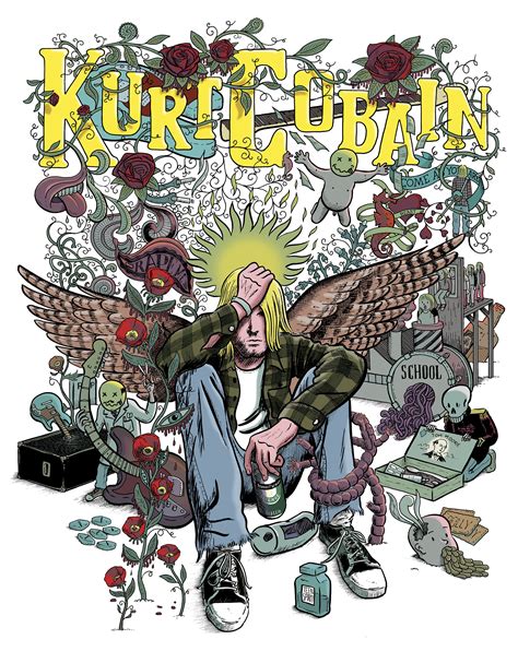Kurt Cobain Art, Nirvana Kurt Cobain, Rock N’roll, Rock Art, Indie Pop