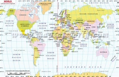 Latitude And Longitude Map Of United States Map Of The World Gambaran