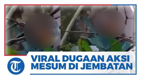 Viral Video Dugaan Adegan Mesum Di Bawah Jembatan Di Kota Yogyakarta Ini Tanggapan Kapolsek