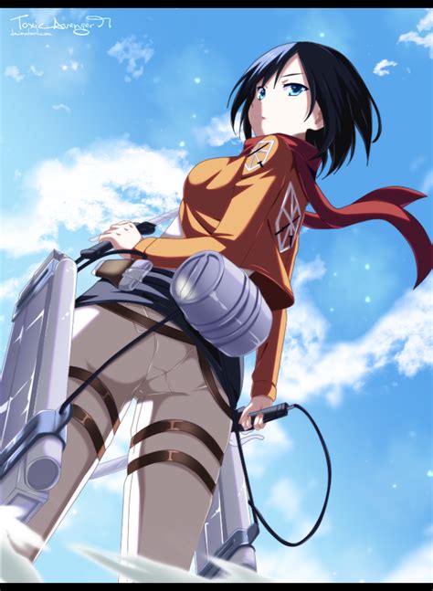 Mikasa Ackerman By Toxicavenger97 On Deviantart