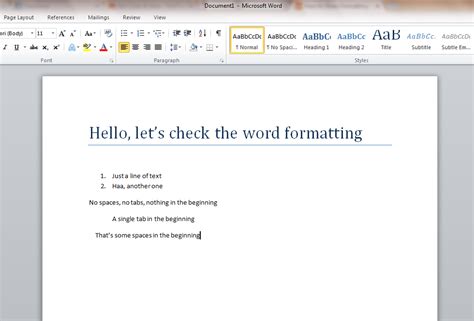Show Formatting Marks And Reveal Formatting Symbols In Word