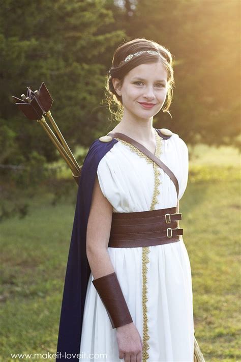 Diy Greek Goddess Costume Artemis In 2021 Goddess Costume Greek