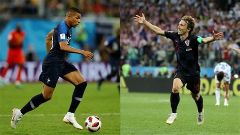 Luka modric y mandzucic vs griezmann y mbappé: Final Mundial de fútbol: Francia vs Croacia, resultado en ...