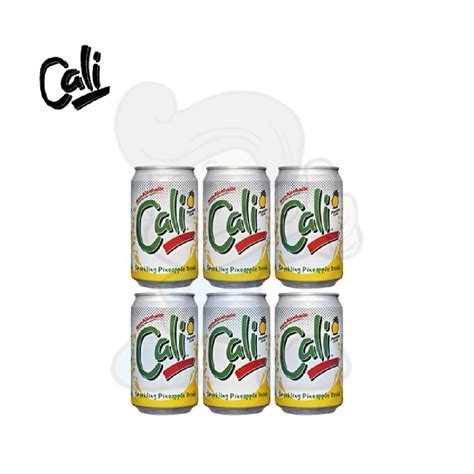 Cali Sparkling Pineapple Drink 6 X 330 Ml Lazada Ph