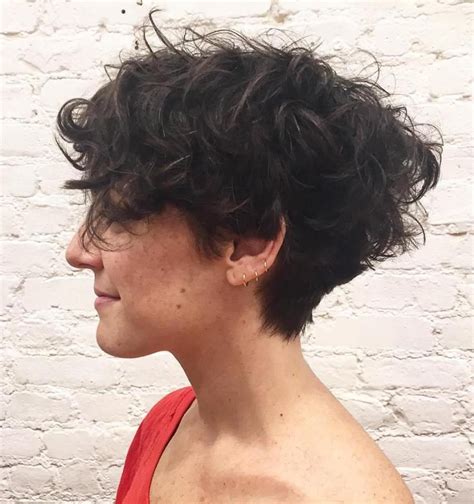 Short Tapered Haircut For Curly Hair Short Curly Hairstyles For Women