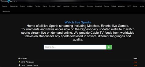 Best Sports Streaming Sites To Watch Sports Online Updated 2020