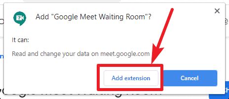 Some 3rd party meet extensions may cause unexpected meeting issues. How to Use Google Meet Waiting Room Extension for Chrome ...