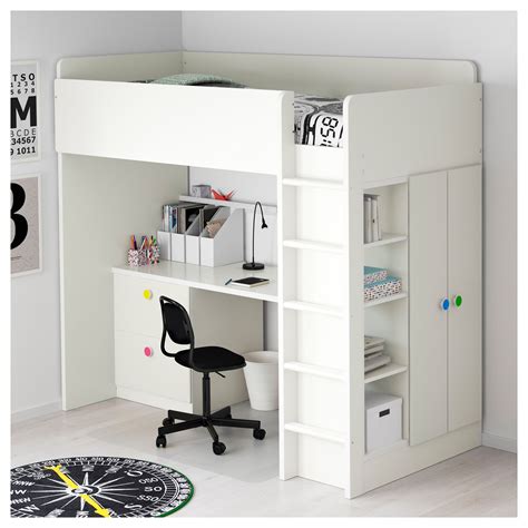 Ikea high sleeper with desk. US - Furniture and Home Furnishings | Bunk bed with desk ...