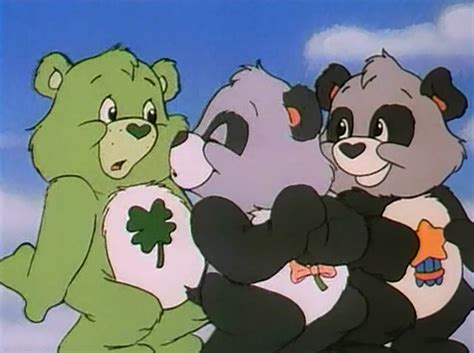 Good Luck Bear Getting A Kiss From Polite Panda In The Episode The