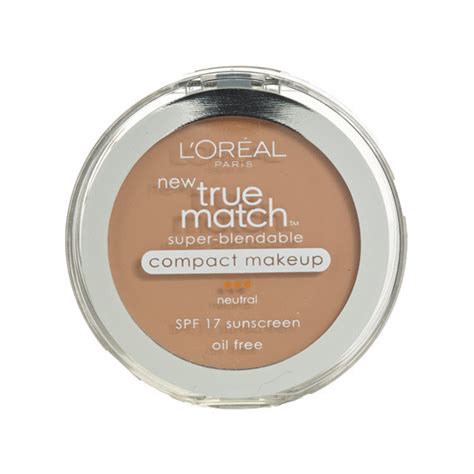 L Oréal True Match Super Blendable Compact Makeup SPF 17 Natural Buff