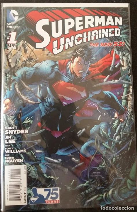 Superman Unchained 1 Jim Lee 2013 New 52 Comprar Comics Usa Antiguos