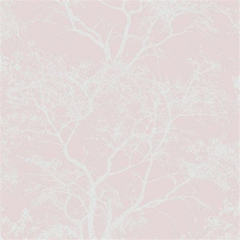 Statement Whispering Pink Tree Glitter Wallpaper Diy At Bandq Glitter