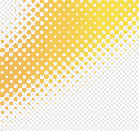 Yellow Gradient Background Dot Size Yellow Graduated Size Dot Png