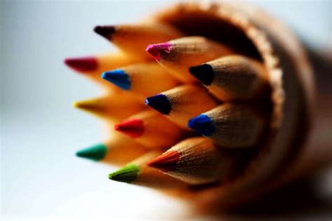 Color Coloured Pencils Macro Photography 4k Wallpaper