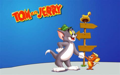 Tom And Jerry The Popular Cartoon Characters Hd Wallpaper For Desktop