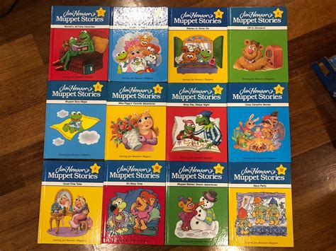 Children Book Jim Henson Muppet Stories T Set Complete 12 Volumes