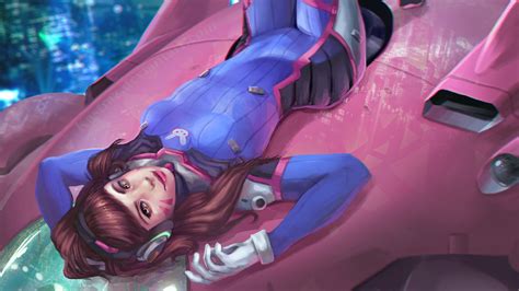 Dva Overwatch Amazing Art Hd Games 4k Wallpapers Images Backgrounds