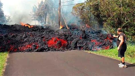 Letusan Gunung Kilauea Hawaii Lava Cair Tumpah Ke Permukiman Terasid