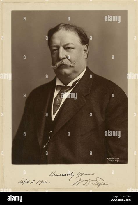 Portrait Of William Howard Taft Fotografías E Imágenes De Alta