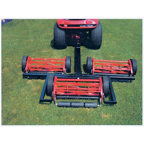 Pro Mow 3 Gang Reel Finish Cut Mowing System — 4ft 8in Cutting Width