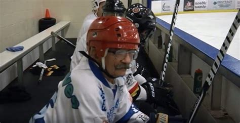 The Oldest Hockey Player In The World