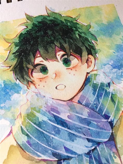 Pin By Orak Ochalera On Boku No Hero Academia Manga Watercolor Anime