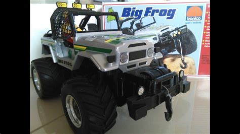 1985 Tayota Land Cruiser fj40 4x4 winch - Vintage RC NIKKO Big Frog