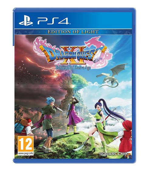 Dragon Quest Xi Echoes Of An Elusive Age Ps4 Playstation 4 Edition Of Light The Epic