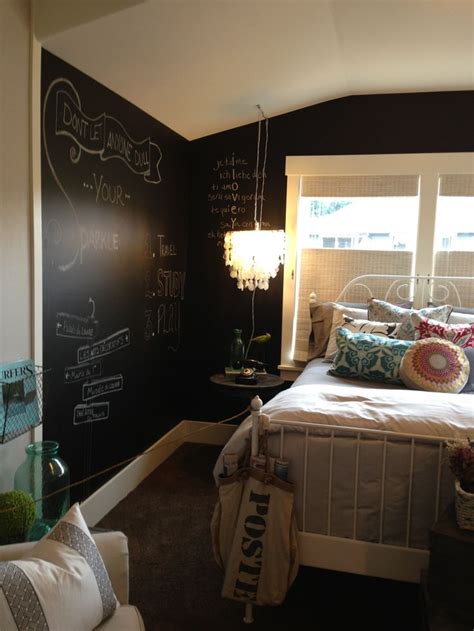 cool chalkboard bedroom decor ideas  rock interior decorating