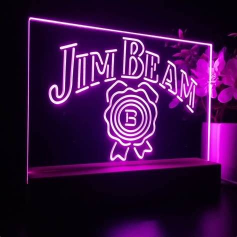 Jim Beam Beer Pub Neon Pub Bar Sign Led Lamp Pro Led Sign