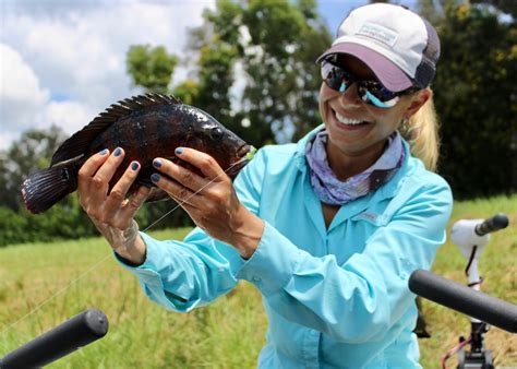 Fly Fishing For Floridas Freshwater Exotics Shefishes2
