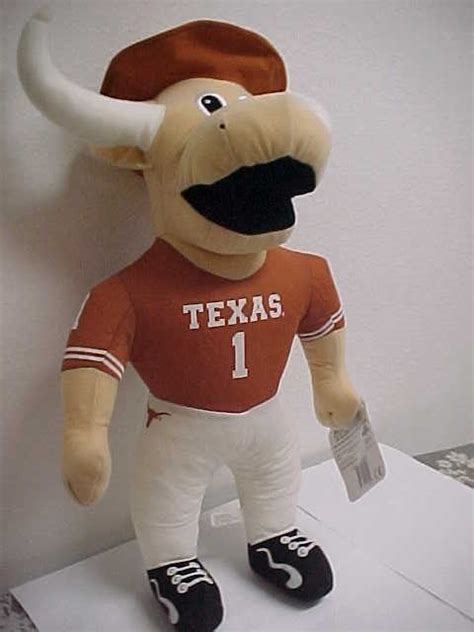 Bevo University Texas Longhorns Football 22 Plush Mascot Stuff Toy New