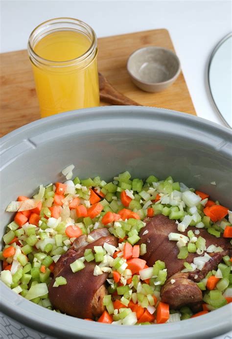 Soak for at least 6 hours or overnight* uncovered at room temperature. Ham and Bean Soup Crock Pot Recipe| The Foodie Affair