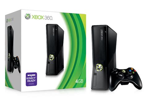 Microsoft Xbox 360 S 4gb W Kinect 3 Games