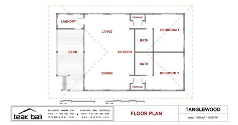 Importance and benefits of house floor plans. Tanglewood Design - Oahu Floor Plans - Teak Bali